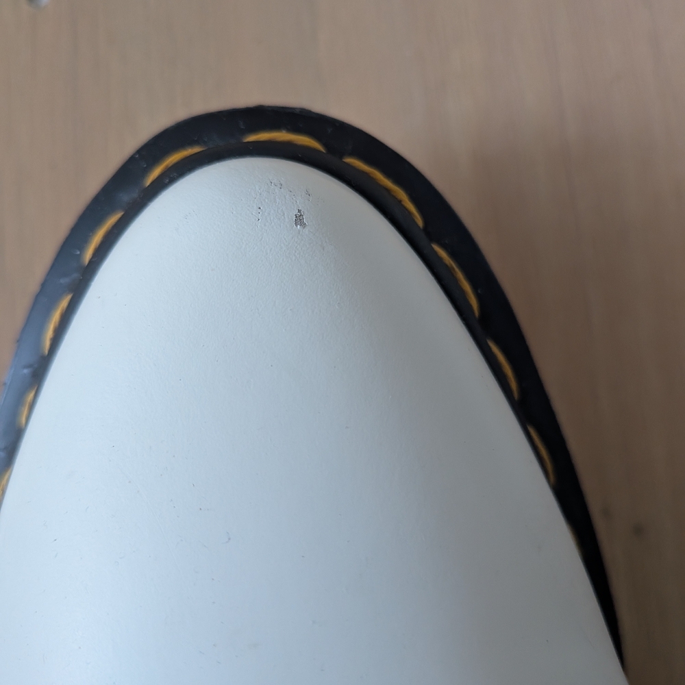 White Dr. Martens Agnes - Picture 2 of 8